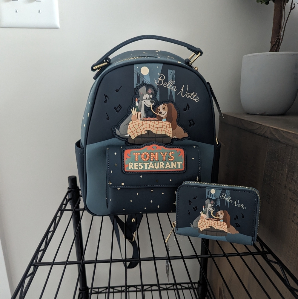 Lady and the Tramp LoungeFly Backpack